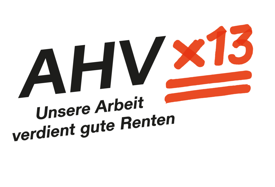 AHV x 13 - Unsere Arbeit verdient gute Renten