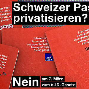 Schweizer Pass privatisieren? NEIN!