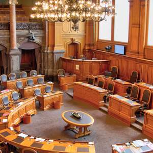 Blick in den Ständeratssaal
