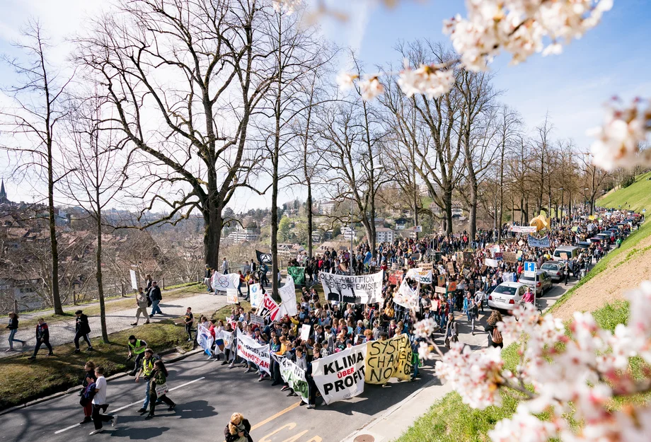 Klimastreik in Bern Demo in Bern