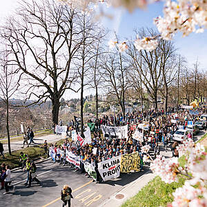 Demo in Bern