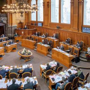Blick in den Ständeratssal