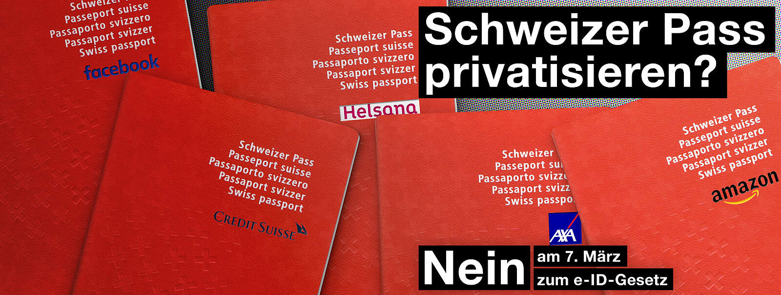 Schweizer Pass privatisieren? NEIN am 7. März