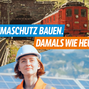 Klimaschutz bauen - damals wie heute.