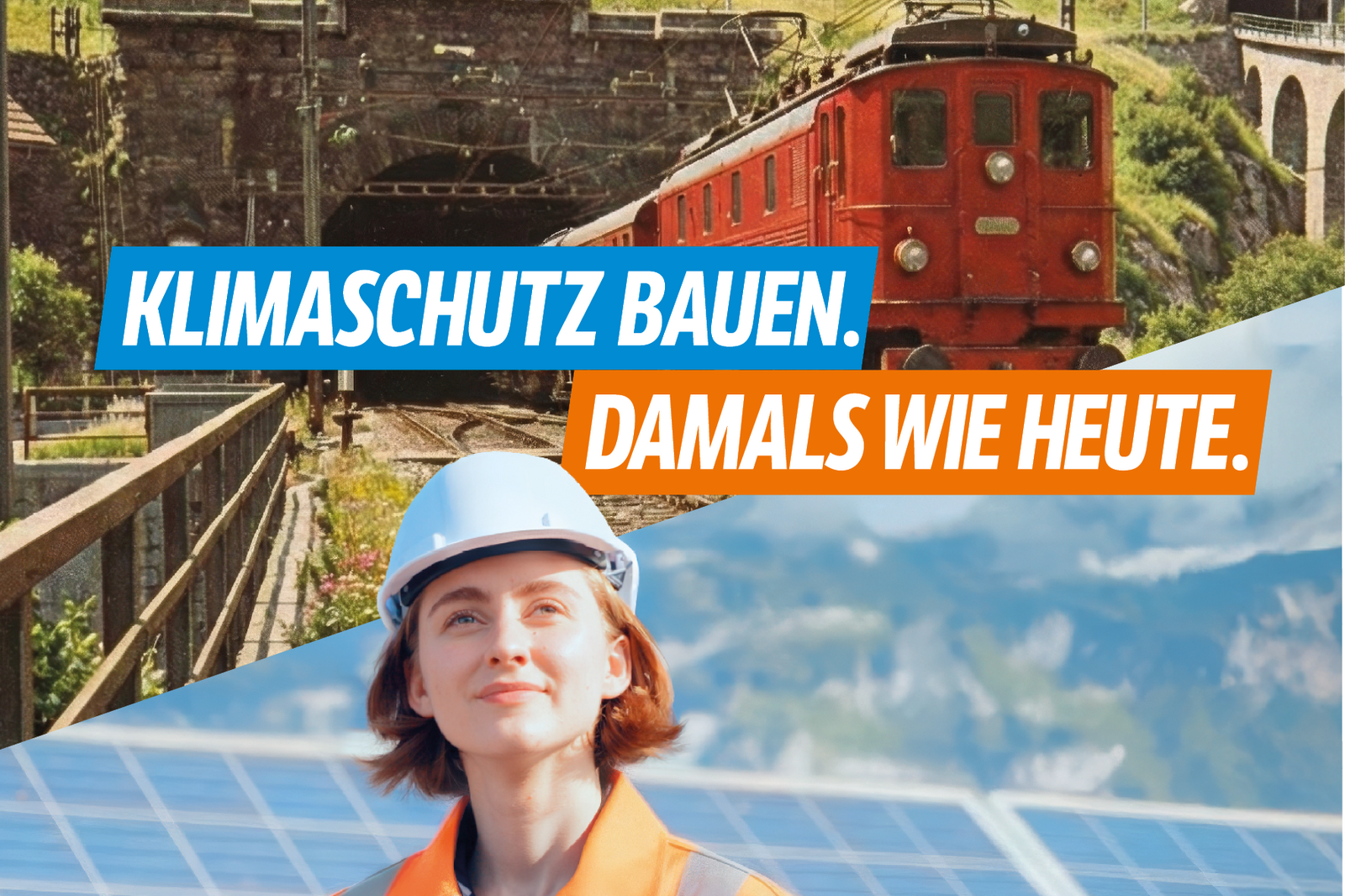 Klimaschutz bauen. Damals wie heute.