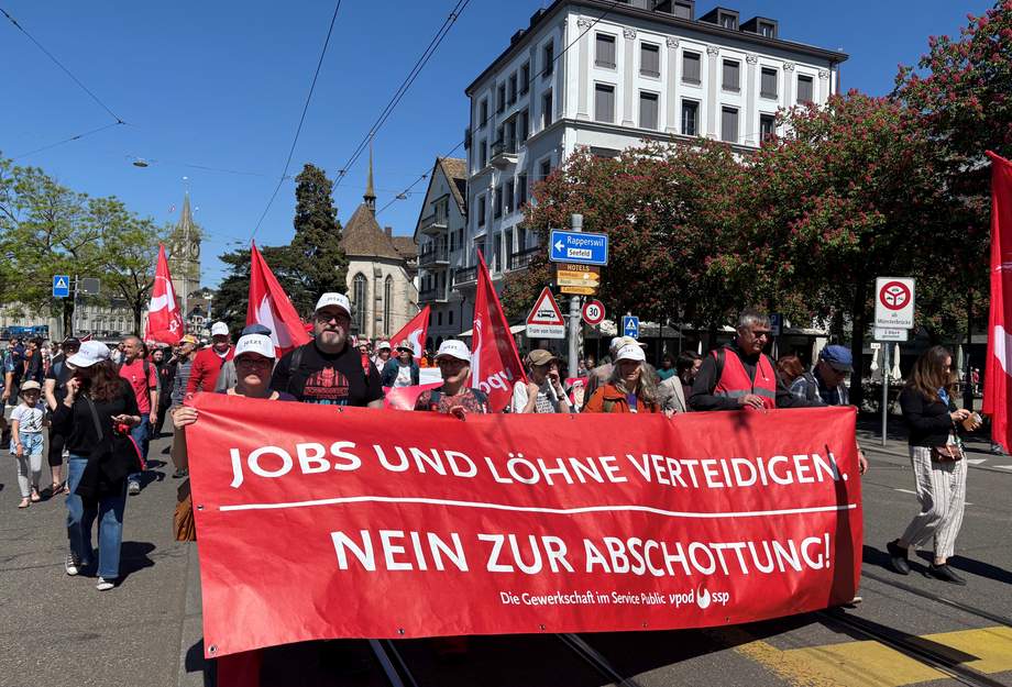 VPOD fordert Jobs und Löhne verteidigen