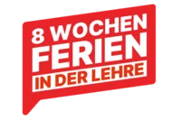 Mehr zur Kampagne 8 Wochen Ferien in der Lehre