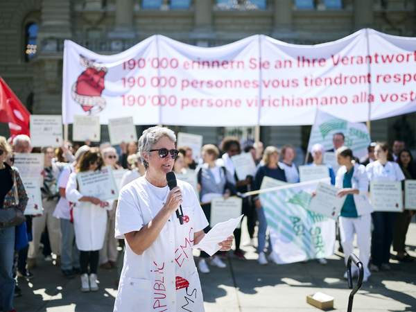 Rede zur Übergabe des Appells am 27. April 2026 - Umsetzung Pflegeinitiative jetzt