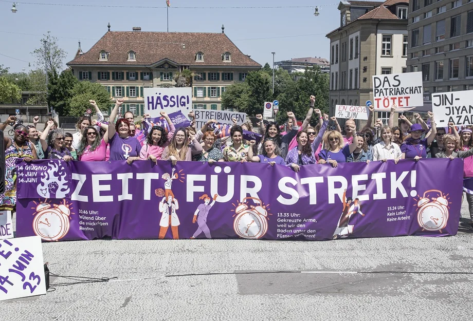 Aufruf zum Streik am 14. Juni