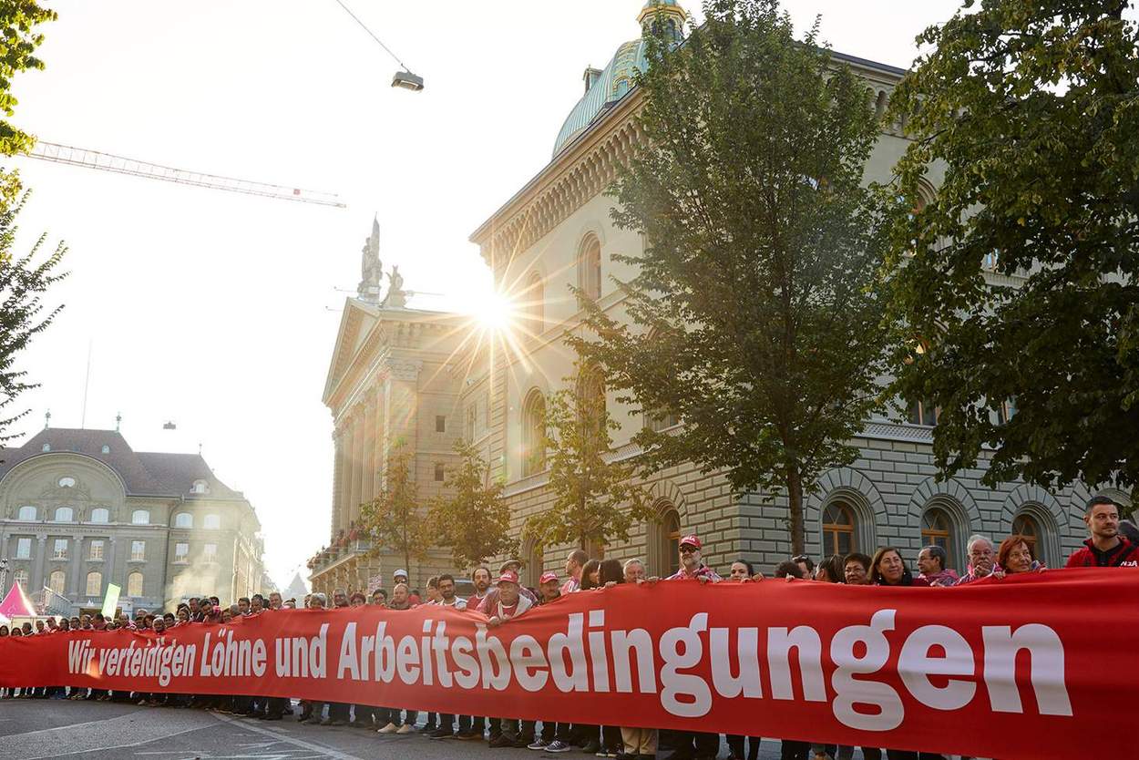 Aktionstag zum Lohnschutz