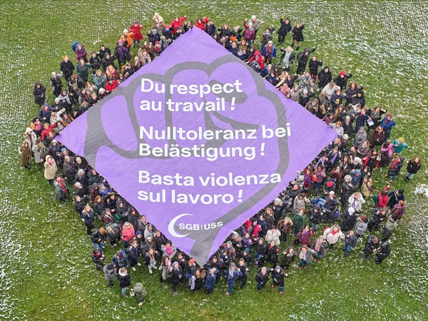 Aktion der Delegierten: Nulltoleranz bei Belästigung