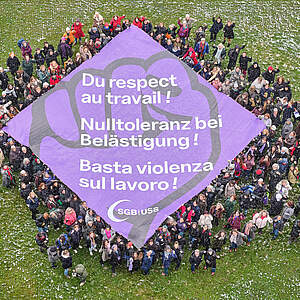 Aktion der Delegierten: Nulltoleranz bei Belästigung