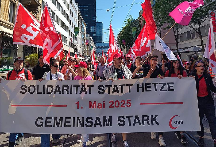 1. Mai 2025 in Basel