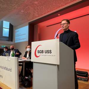 Delegiertenversammlung digital, Daniel Lampart