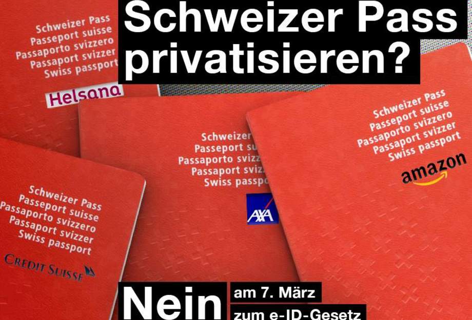 Kampagnenmotiv e-ID Kampagne