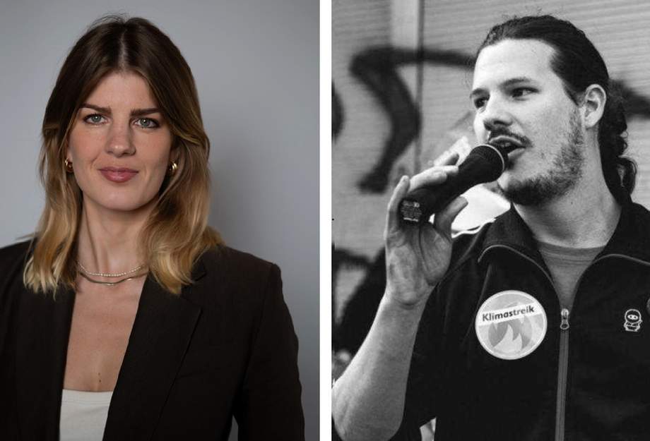Ronja Jansen und Steven Tamburini