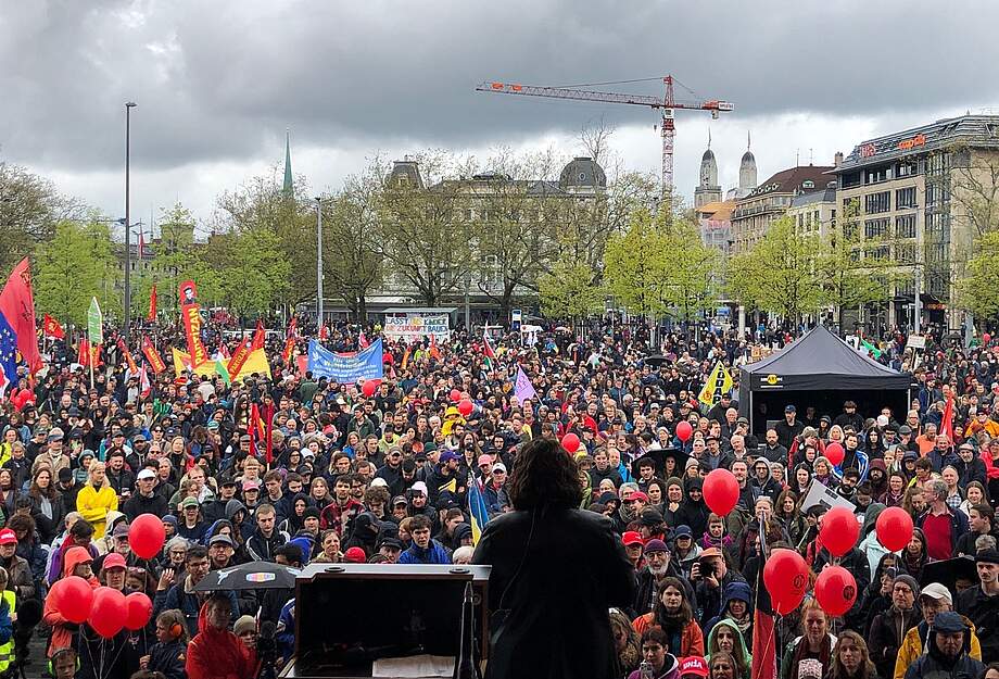 1. Mai 2023 in Zürich