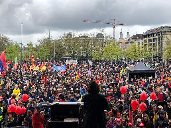 1. Mai 2023 in Zürich