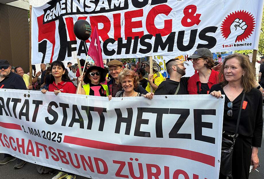 1. Mai 2025 in Zürich