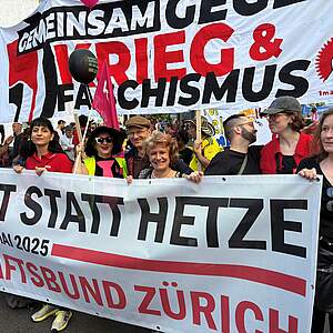 1. Mai 2025 in Zürich
