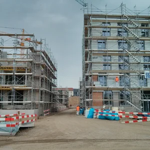 Baustelle Wohnungsbau