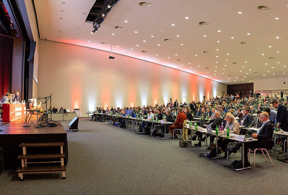Panoramafoto vom SGB-Kongress