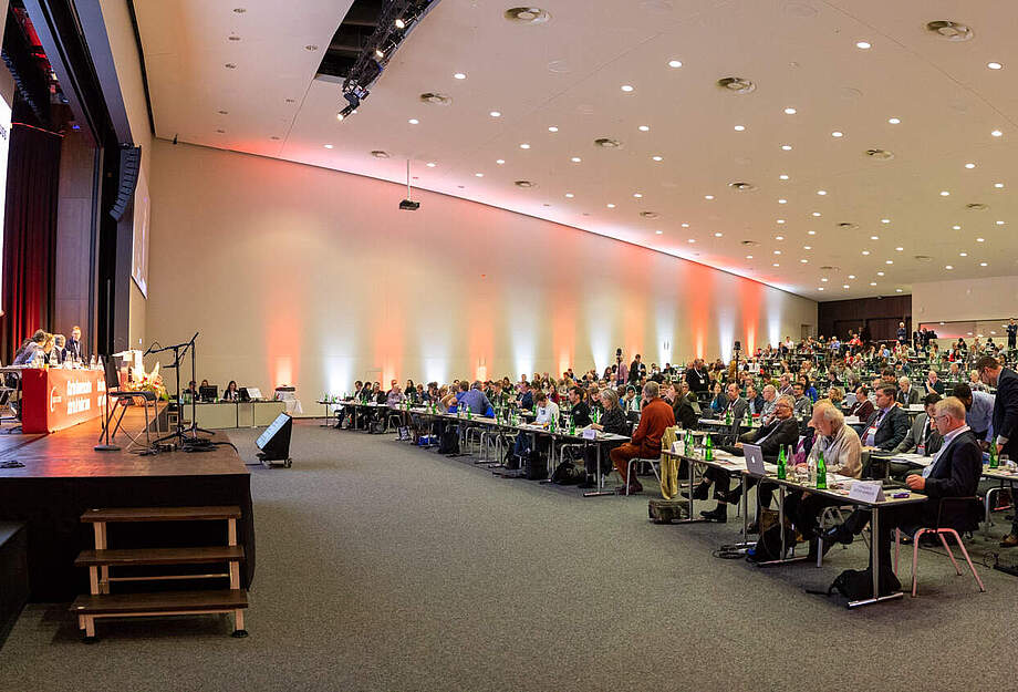 Panoramafoto vom SGB-Kongress