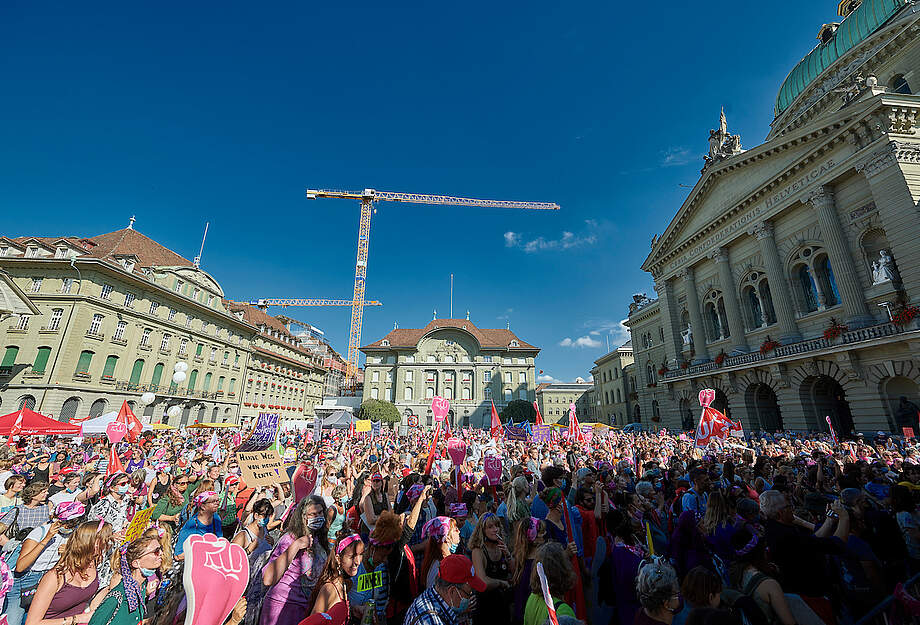 Foto vom Bundesplatz