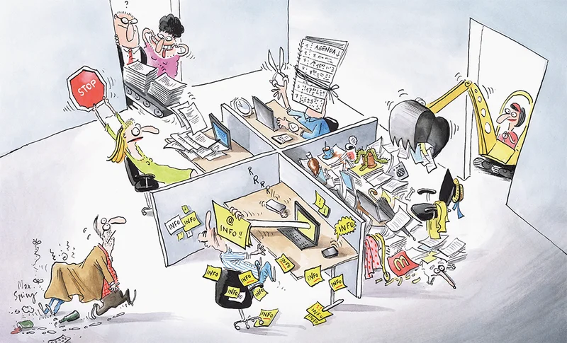 Cartoon zum Thema