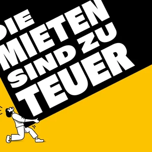 Kampagnensujet der Mietpreis-Initiative