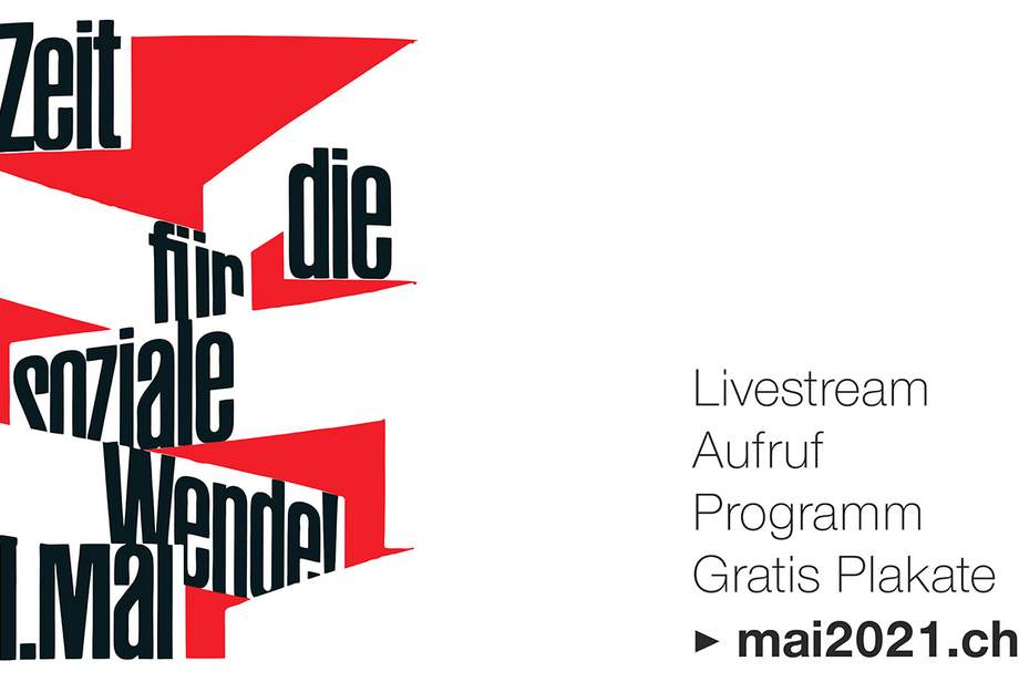 1. Mai 2021: «Zeit für die soziale Wende»