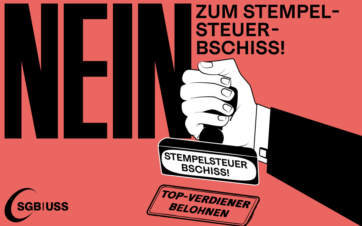 NEIN zum Stempelsteuer-Bschiss