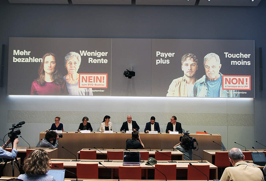 Medienkonferenz zur Kampagnenlancierung
